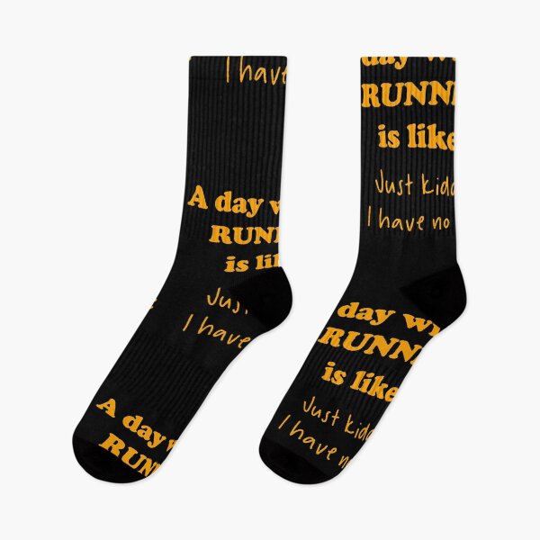 Item preview, A Day Without Running is Like Funny Running Tee designed and sold by Boinkhorse.