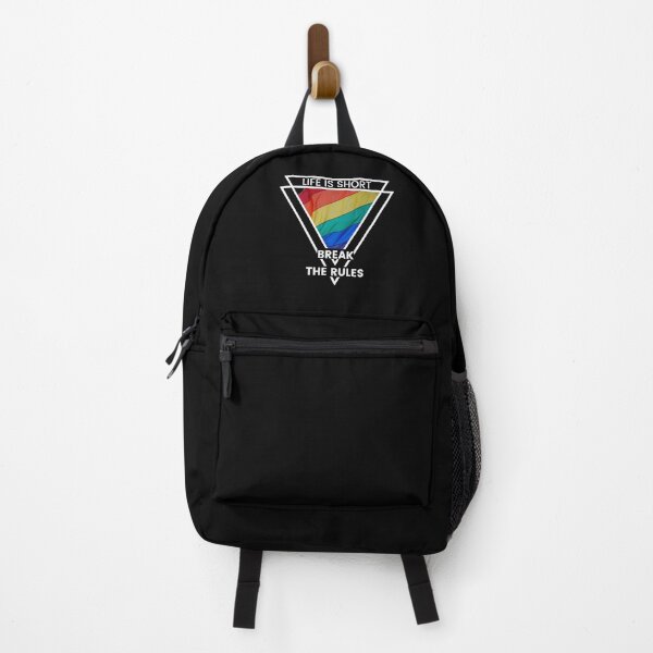 Item preview, Black and white life is short pride month design- Life is short live with pride - Find your thing designed and sold by Fortified.