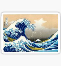 Katsushika Hokusai - The Great Wave of Kanagawa Sticker