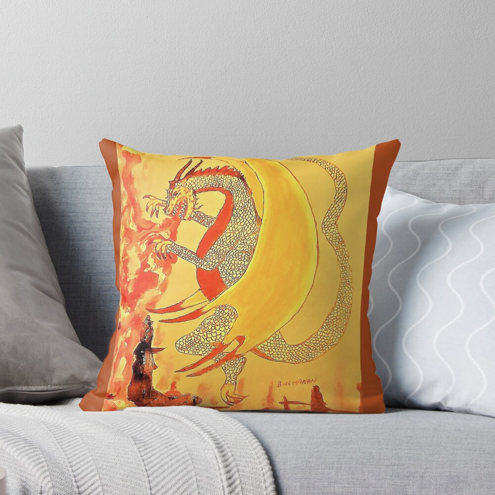 Item preview, Throw Pillow designed and sold by Createaline.