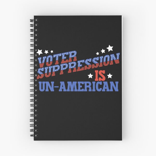 Item preview, Voter Suppression Is Un-American - Blue, Red and Stars designed and sold by Chubuter.