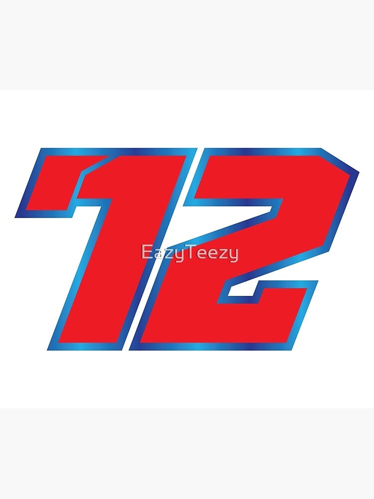 "Marco Bezzecchi Number 72" Poster for Sale by EazyTeezy Redbubble