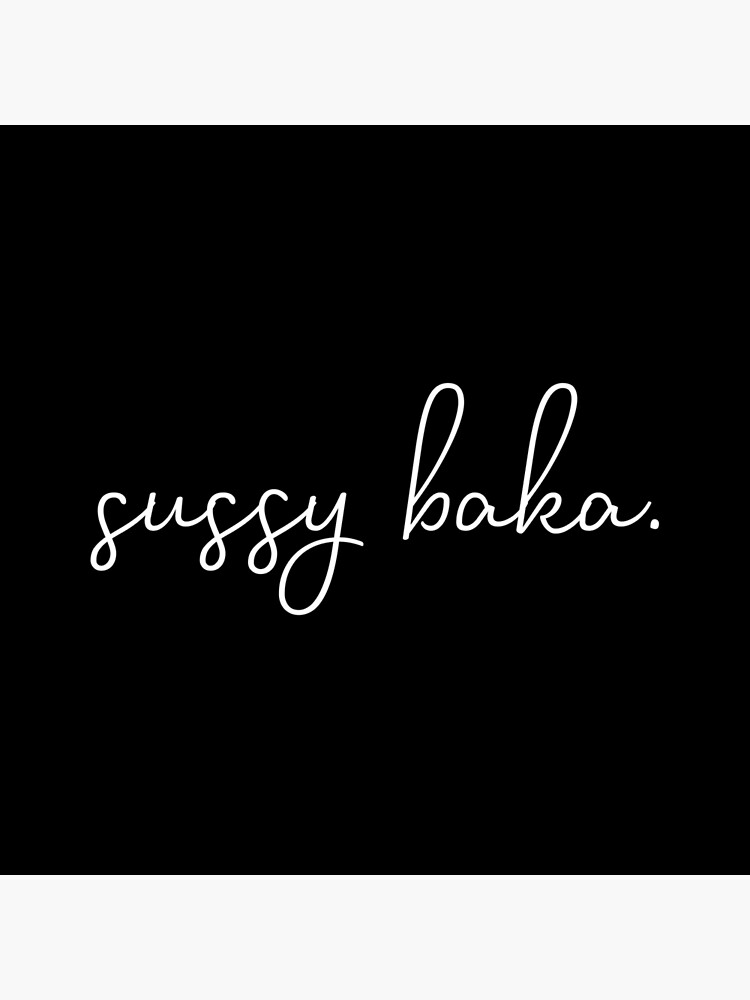 Sussy Baka Font