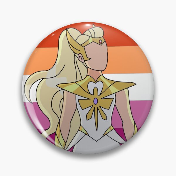 Item preview, She-Ra Lesbian Flag Sticker designed and sold by sydney--mn1.