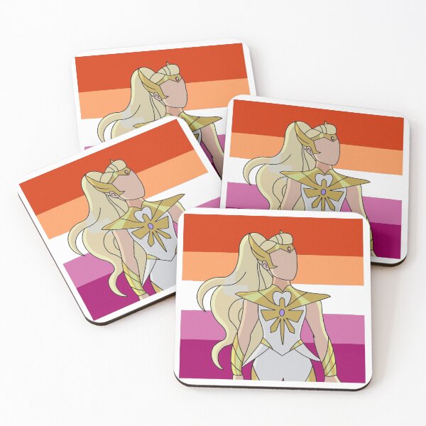 Item preview, She-Ra Lesbian Flag Sticker designed and sold by sydney--mn1.