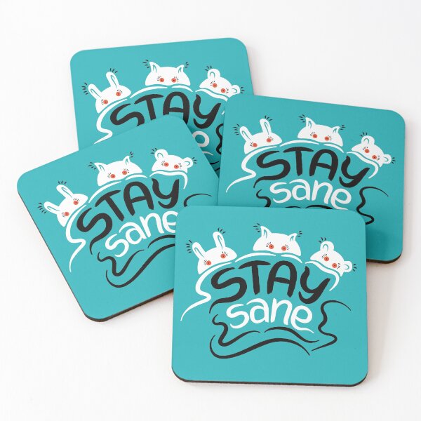 Item preview, Mental Health Pun Stay Sane  designed and sold by Boriana Giormova.