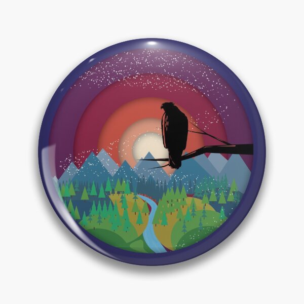 Item preview, Layered Scenic Eagle view designed and sold by panthi75.