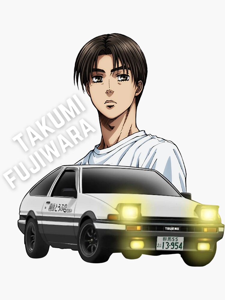 Takumi Fujiwara Icon in 2023  Initial d, Funky tattoos, Anime