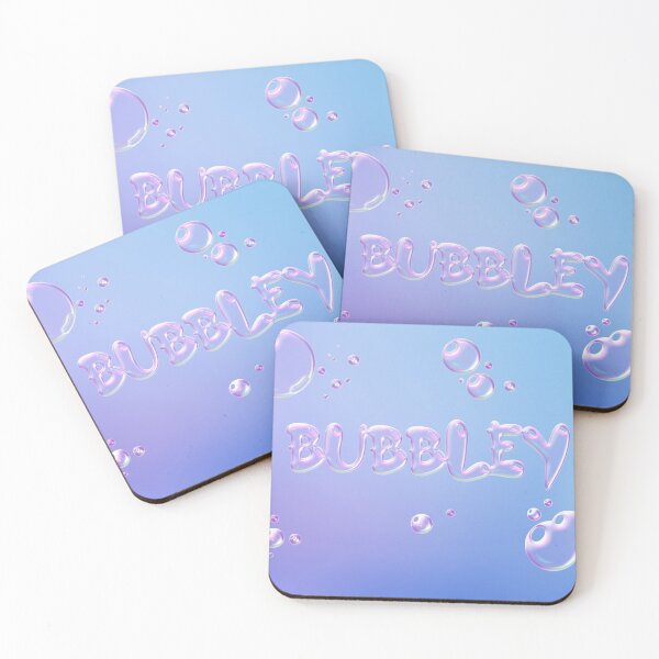 Item preview, BUBBLEY LOGO BLUE designed and sold by ACECOO.