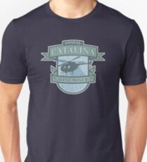 Vintage Catalina WIne Mixer - POW! Slim Fit T-Shirt