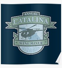 Vintage Catalina WIne Mixer - POW! Poster
