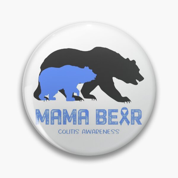 Item preview, Colitis Awareness Mama Bear Support Colitis designed and sold by Victormoratalla.