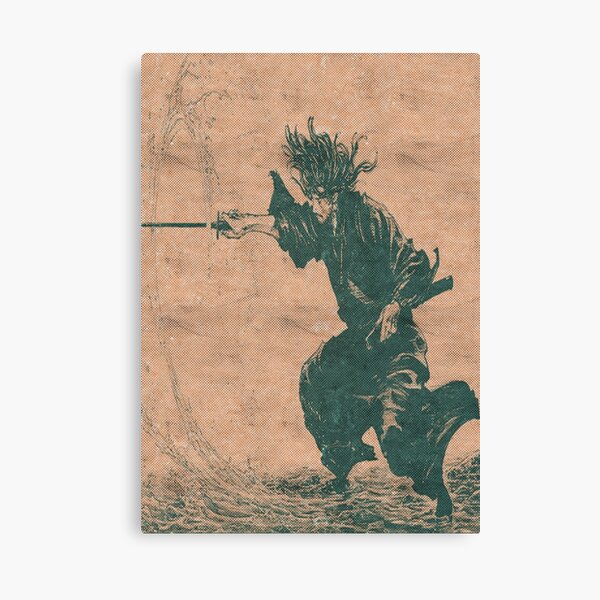 Artikel-Vorschau von Vintage Manga Poster, Miyamoto Musashi, Shinmen Takezo #18, Samurai, designt und verkauft von Besao.