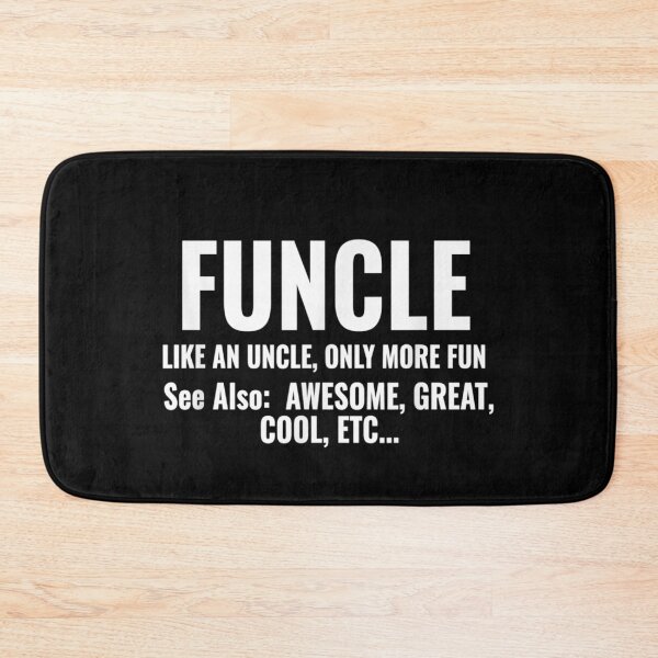 Item preview, FUN-CLE Funny Uncle Funny Awesome Cool Great Funcle designed and sold by rosemary222112.