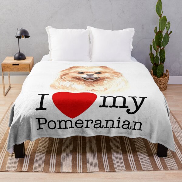 Item preview, I Love My Pomeranian - Dog designed and sold by Marc Scott-Parkin.