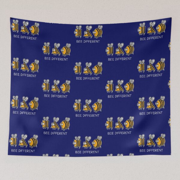 Item preview, Bee Different-Cute HoneyBee gift for kids & adults who love their differences designed and sold by BRtisticDesigns.