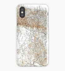 Vintage Map of Oregon (1911) 2 iPhone Case