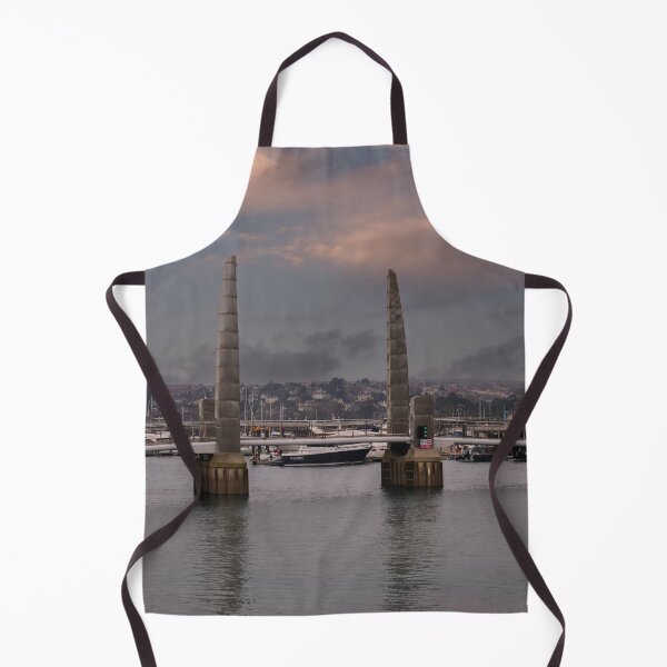 Item preview, Torquay Harbour Foot Bridge Blades Of Light designed and sold by rawshutterbug.