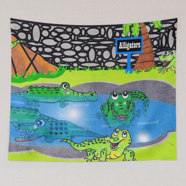 Item preview, Zoo-alligators designed and sold by Shirley cute art .