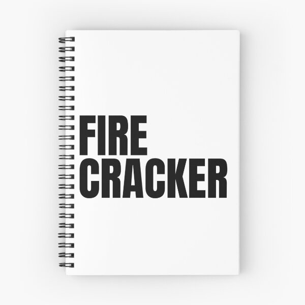 Item preview, Fire Cracker - FIRE movement- black text on white designed and sold by katiekendall.