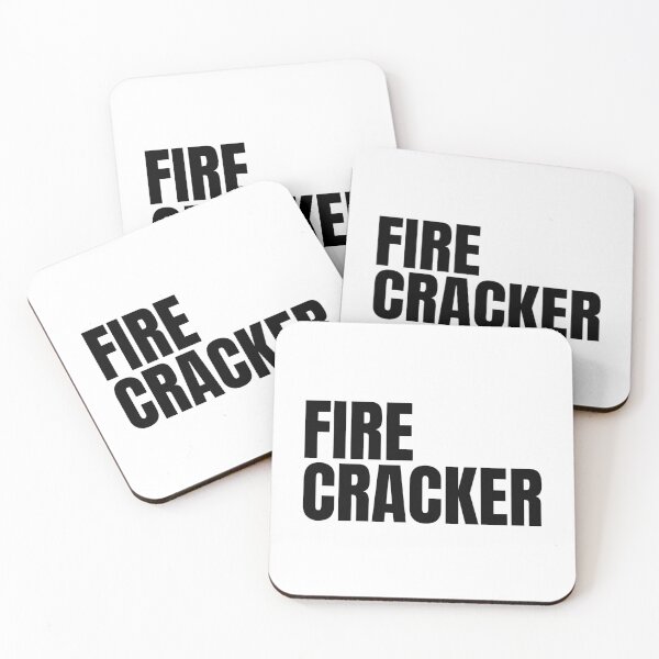 Item preview, Fire Cracker - FIRE movement- black text on white designed and sold by katiekendall.