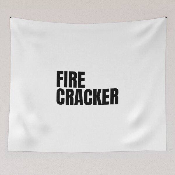 Item preview, Fire Cracker - FIRE movement- black text on white designed and sold by katiekendall.