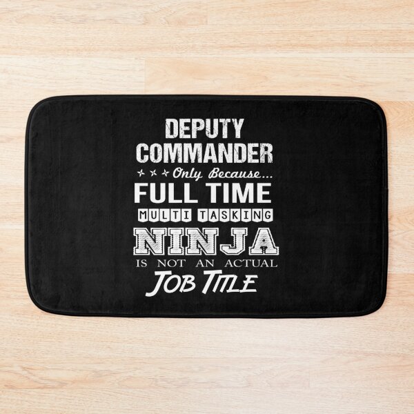 Item preview, Deputy Commander T Shirt - Multitasking Ninja Job Gift Item Tee designed and sold by learkemili.