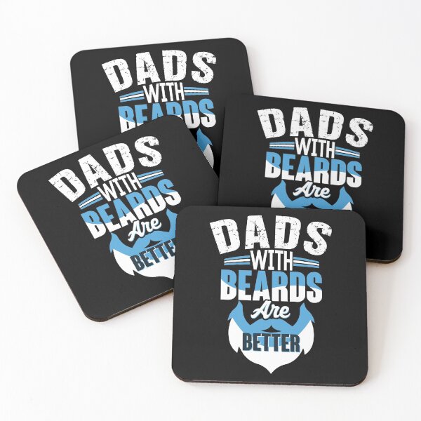 Item preview, Dads With Beards Are Better designed and sold by Printoweb.