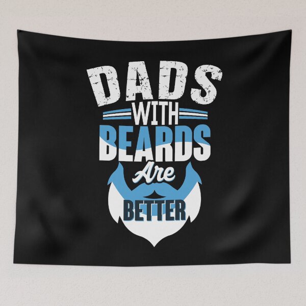 Item preview, Dads With Beards Are Better designed and sold by Printoweb.