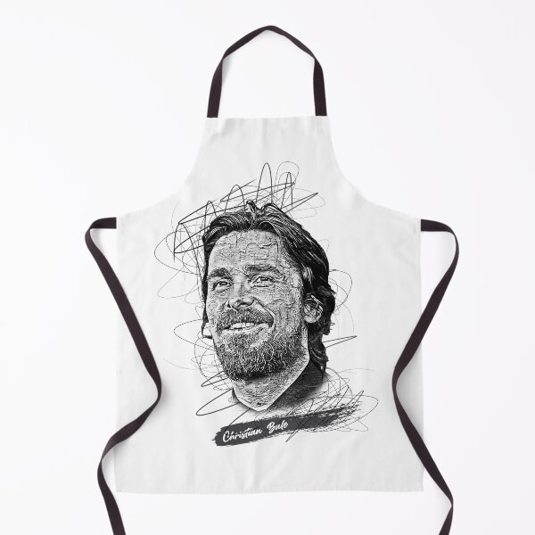 Item preview, Christian Bale Abstract Sketch Art, Christian Bale designed and sold by graphic-genie.