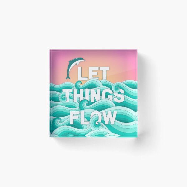 Item preview, Let Things Flow designed and sold by FocusAndFlow.