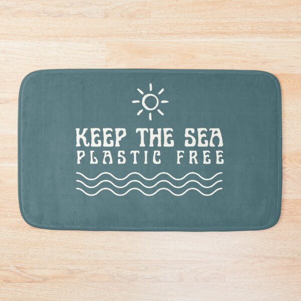 Item preview, keep the sea plastic free - marine conservation  designed and sold by foreco design.