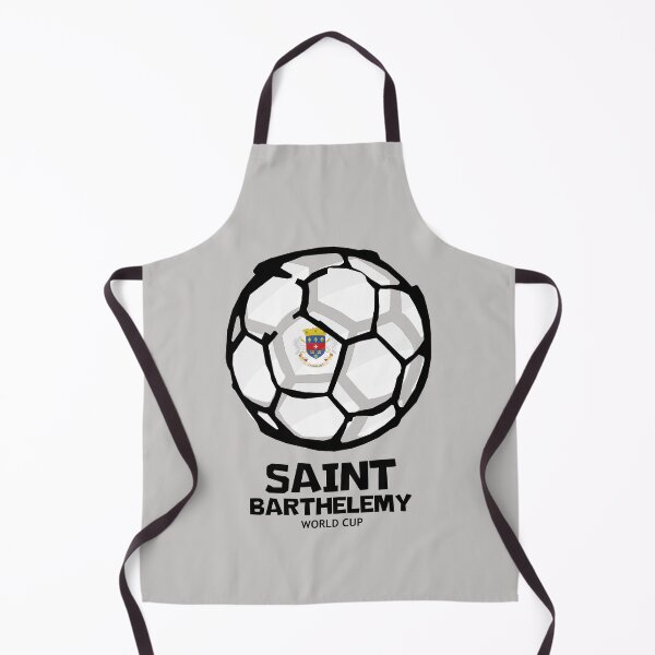 Item preview, Saint Barthélemy Football Country Flag designed and sold by KewaleeTee.