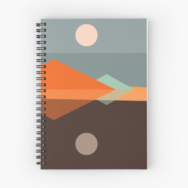 Item preview, Geometric landscape generative art poster illustration designed and sold by IuriiVlasenko.