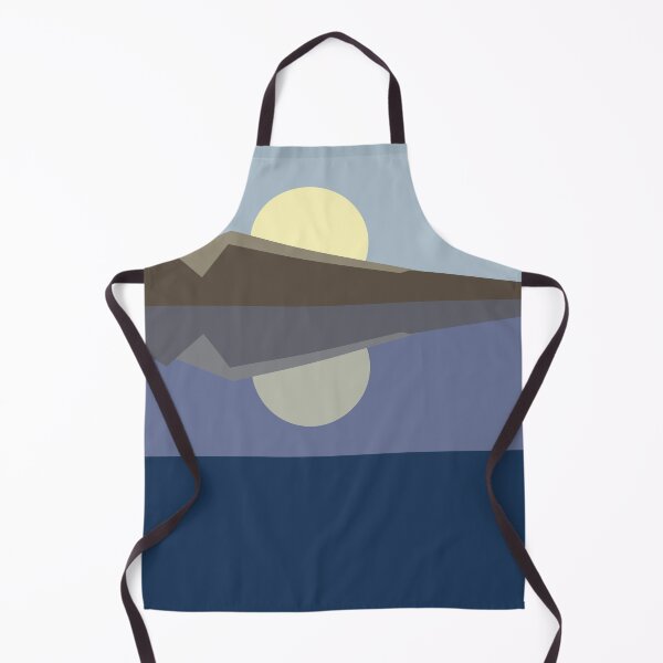 Item preview, Geometric landscape generative art poster illustration designed and sold by IuriiVlasenko.