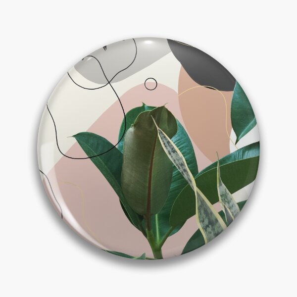 Item preview, Ficus Snake Plant Fan Palm Finesse #1 #tropical #decor #art  designed and sold by Anita's & Bella's Art.