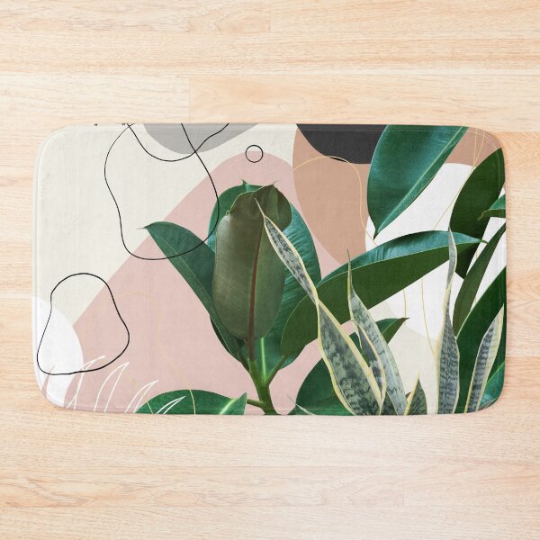 Item preview, Ficus Snake Plant Fan Palm Finesse #1 #tropical #decor #art  designed and sold by Anita's & Bella's Art.