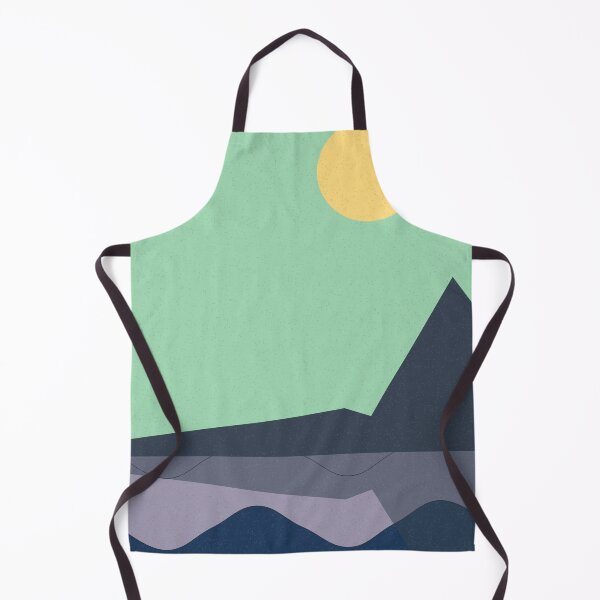 Item preview, Geometric landscape generative art poster illustration designed and sold by IuriiVlasenko.