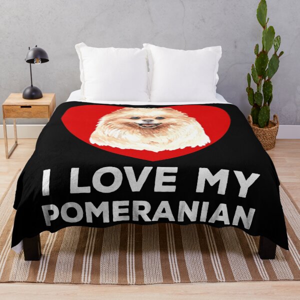 Item preview, I Love My Pomeranian - Dog designed and sold by Marc Scott-Parkin.