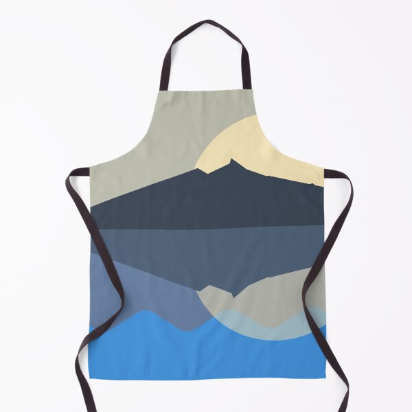 Item preview, Geometric landscape generative art poster illustration designed and sold by IuriiVlasenko.