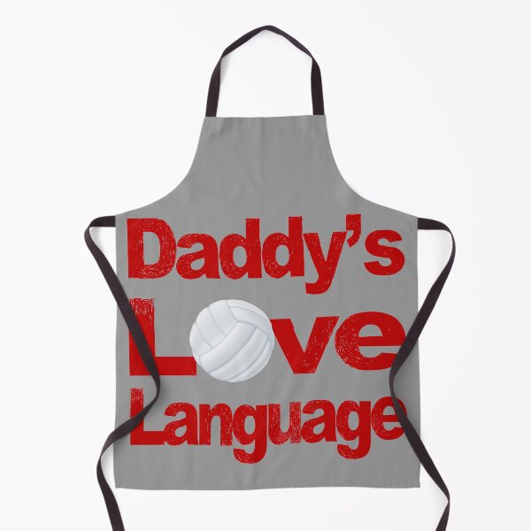 Aperçu de l'œuvre La langue de l'amour de papa est le volleyball créée et vendue par toddbrooney.