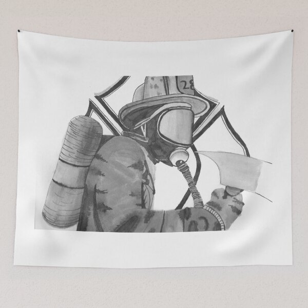 Item preview, Firefighter with Malteese Cross designed and sold by Fandom-Finesse.