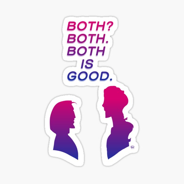 Bi? Bi. Bi is Good. Sticker