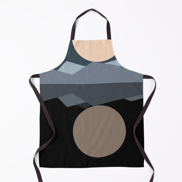 Item preview, Geometric landscape generative art poster illustration designed and sold by IuriiVlasenko.