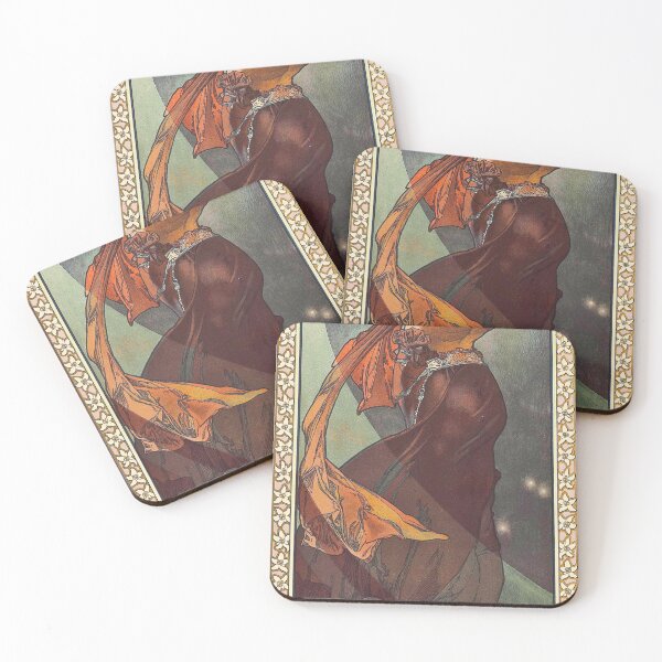 Item preview, Alphonse Mucha The Moon And The Stars designed and sold by JDesigningMO.