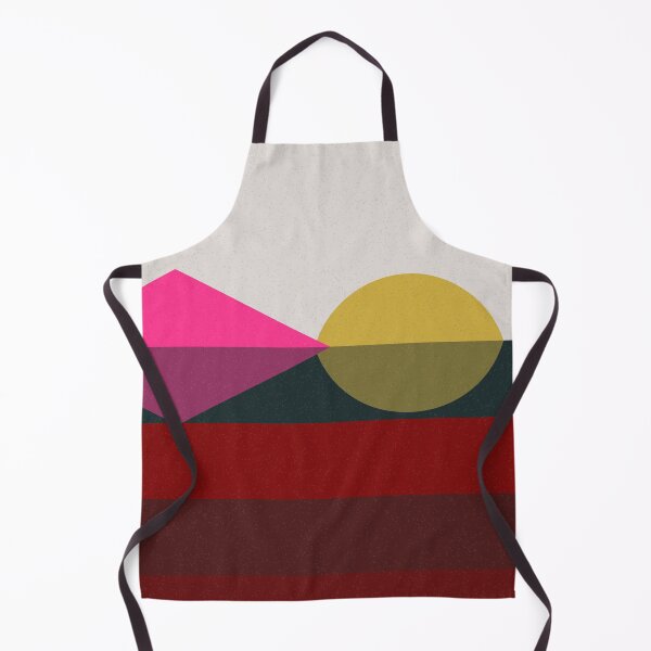 Item preview, Geometric landscape generative art poster illustration designed and sold by IuriiVlasenko.