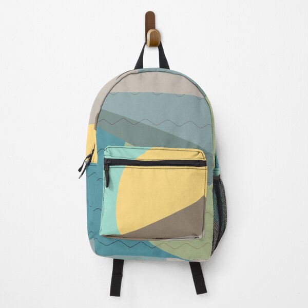 Item preview, Geometric landscape generative art poster illustration designed and sold by IuriiVlasenko.