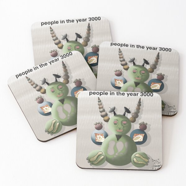 Item preview, Day 4: People In The Year 3000 designed and sold by nawaphon.