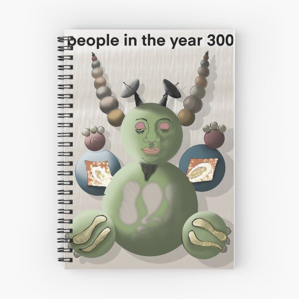 Item preview, Day 4: People In The Year 3000 designed and sold by nawaphon.