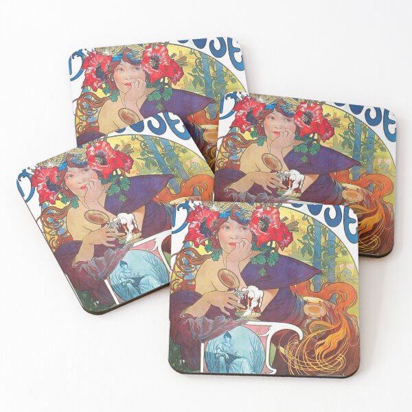 Item preview, Alphonse Mucha - Bieres De La Meuse designed and sold by JDesigningMO.